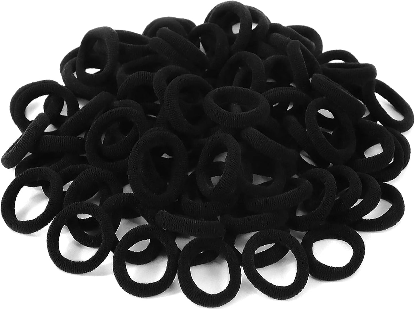 100 Pieces Small Elastic Hair Bobbles, Ponytail Holders