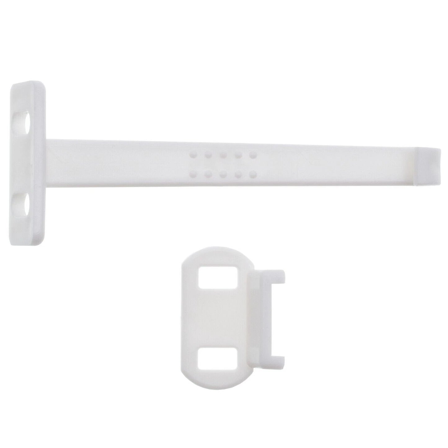 10Pcs Child Proof Safety Catch Cupboard Cabinet Door Drawer Lock Latch Baby Kids