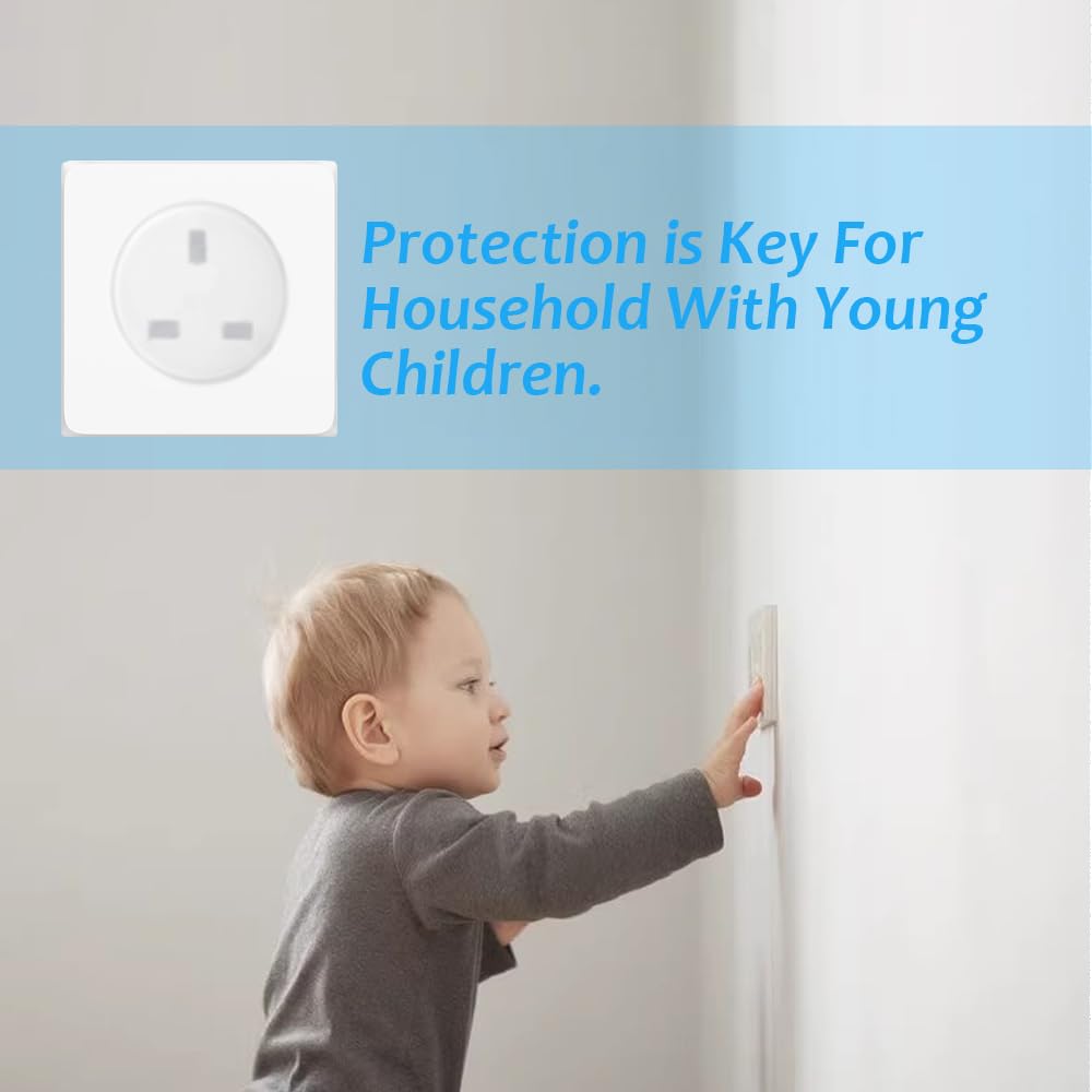 UK Plug Socket Covers 12 Pack