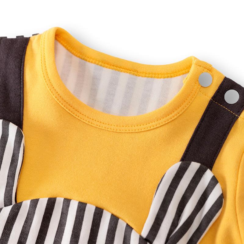 Yellow Bear Babysuit Romper