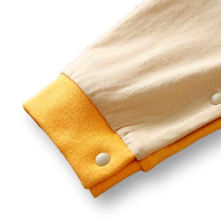Yellow Bowtie Bear Romper
