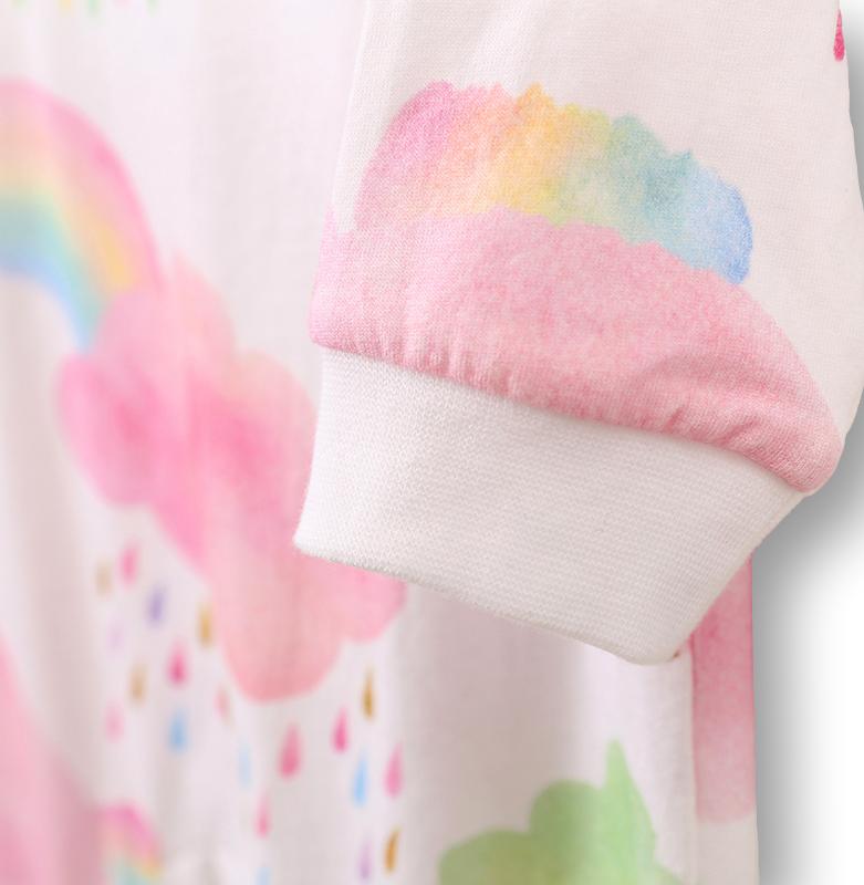 Rainbows and Clouds Romper