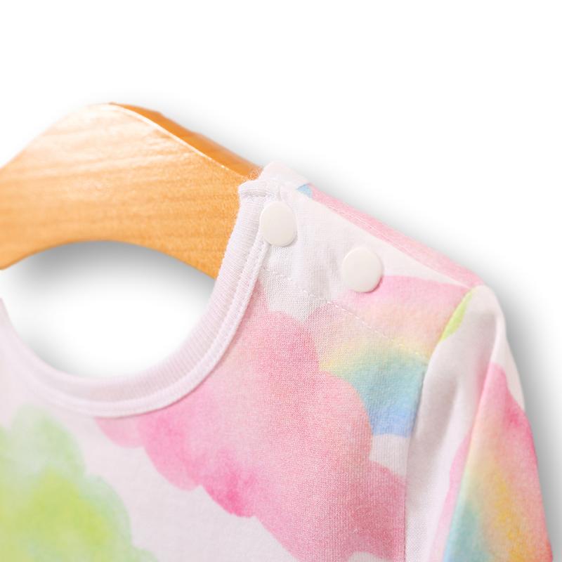 Rainbows and Clouds Romper