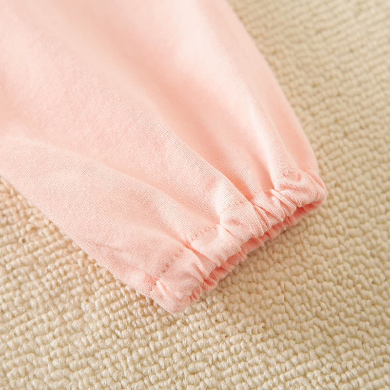 Pink princess Romper with a duck