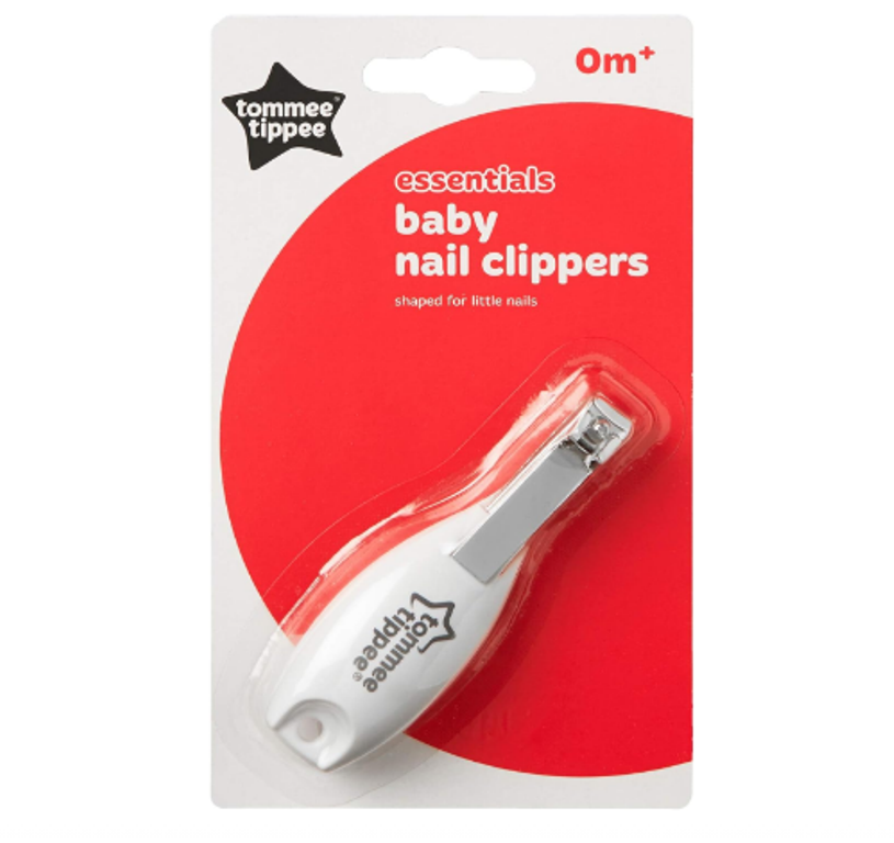 Tommee Tippee Essentials Baby Nail Clippers 0m+, White