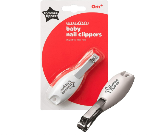 Tommee Tippee Essentials Baby Nail Clippers 0m+, White