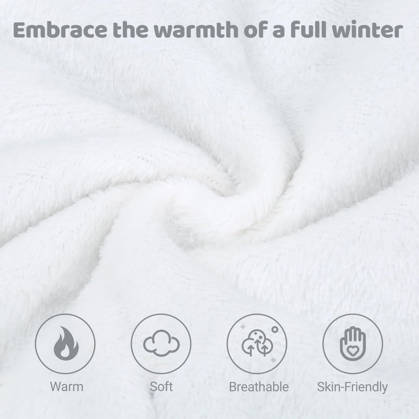 ❄️ Baby Snowsuit Fleece Romper – Warm Winter One-Piece for Babies