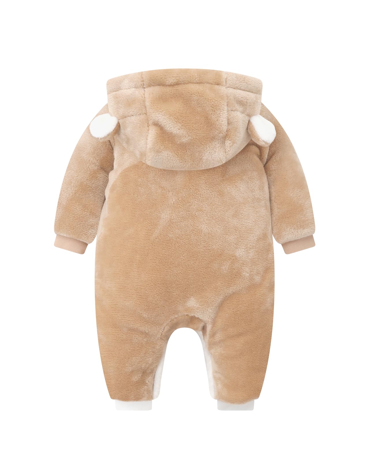 ❄️ Baby Snowsuit Fleece Romper – Warm Winter One-Piece for Babies