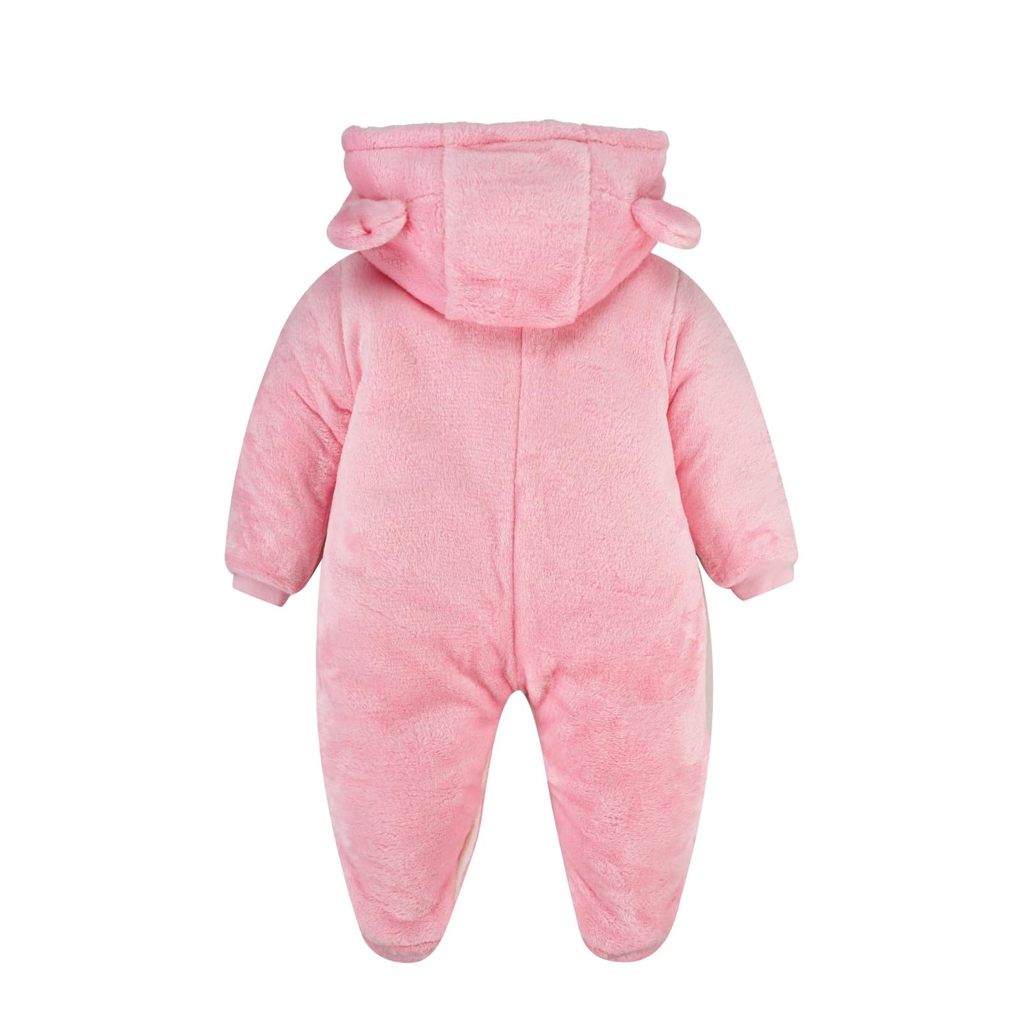 ❄️ Baby Snowsuit Fleece Romper – Warm Winter One-Piece for Babies
