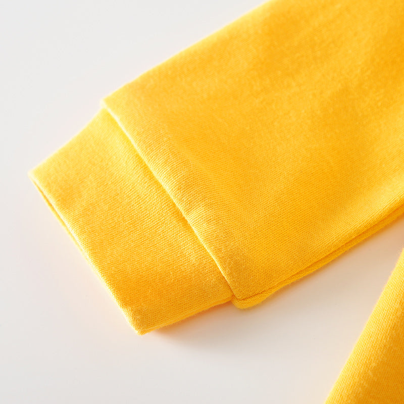 Yellow Big Sister Baby Romper