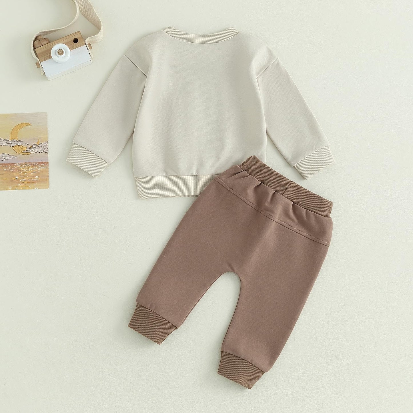 2Pcs Baby Boys Outfit Mama's Boy Clothes Set