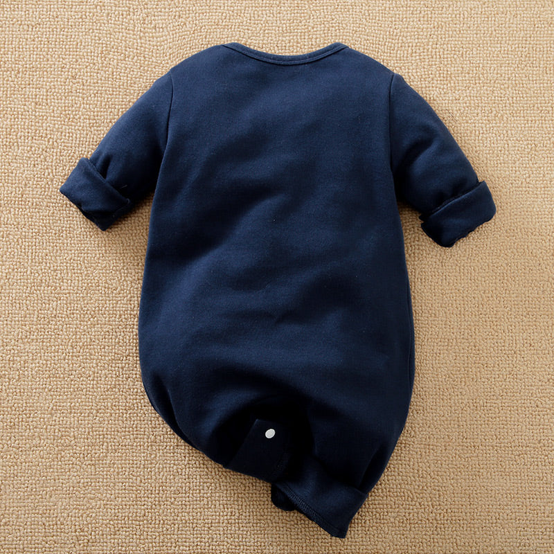Blue Rabbit Baby Romper