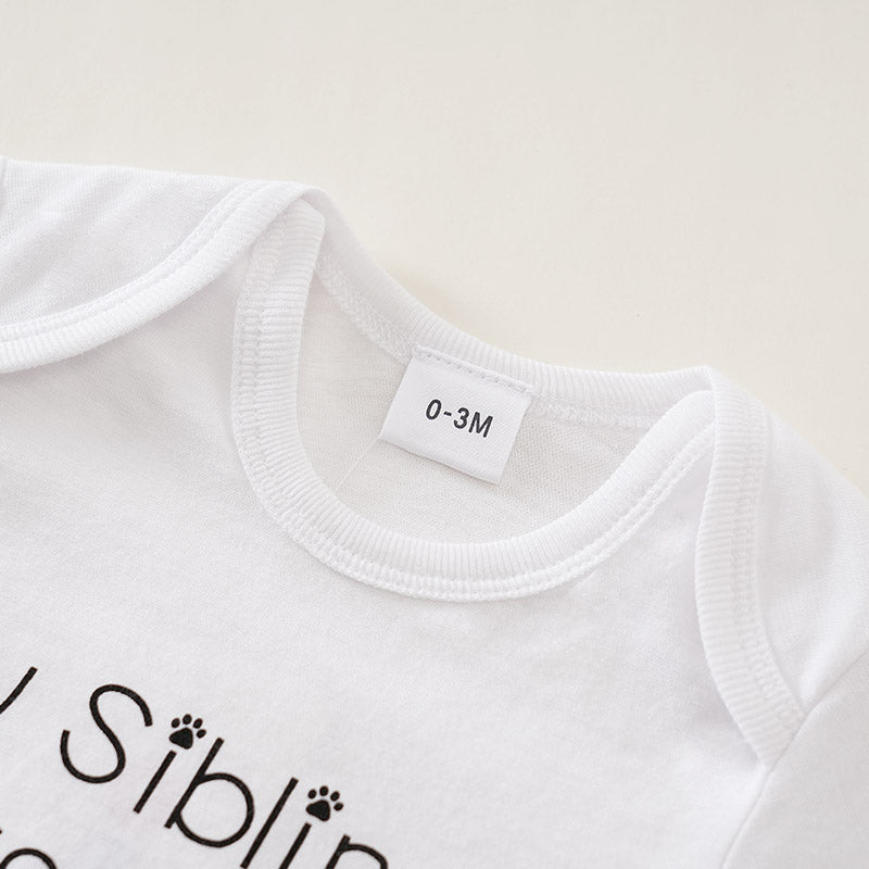 Bodysuit Jumpsuit Cat Girl Boy Outfit Newborn Baby Vest onesie