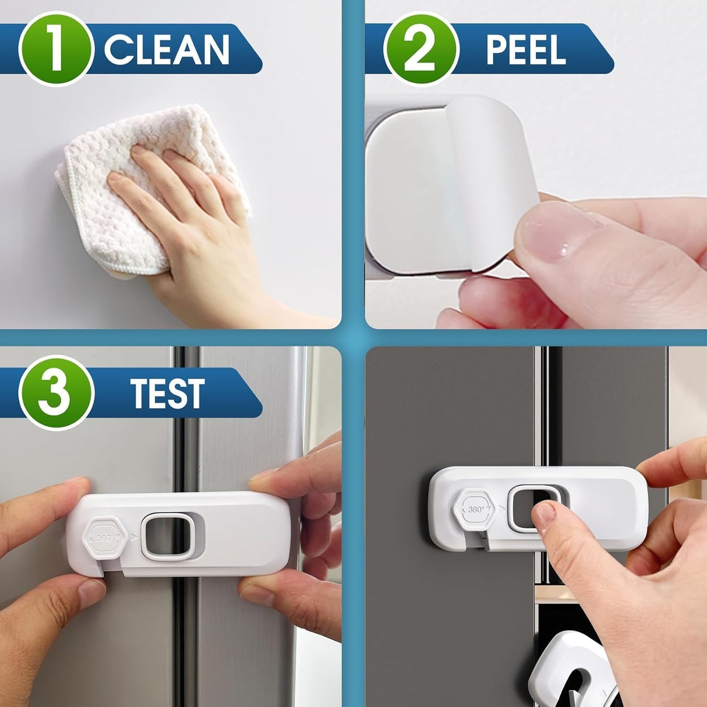 Child safety fridge lock UK