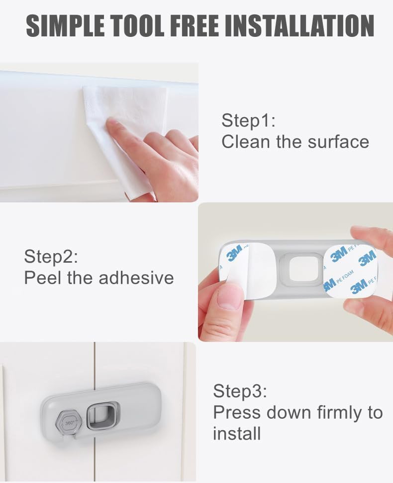 Universal fridge & freezer locks