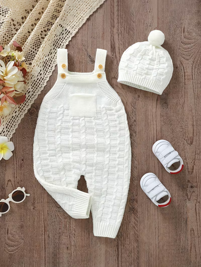 baby outfit set with hat