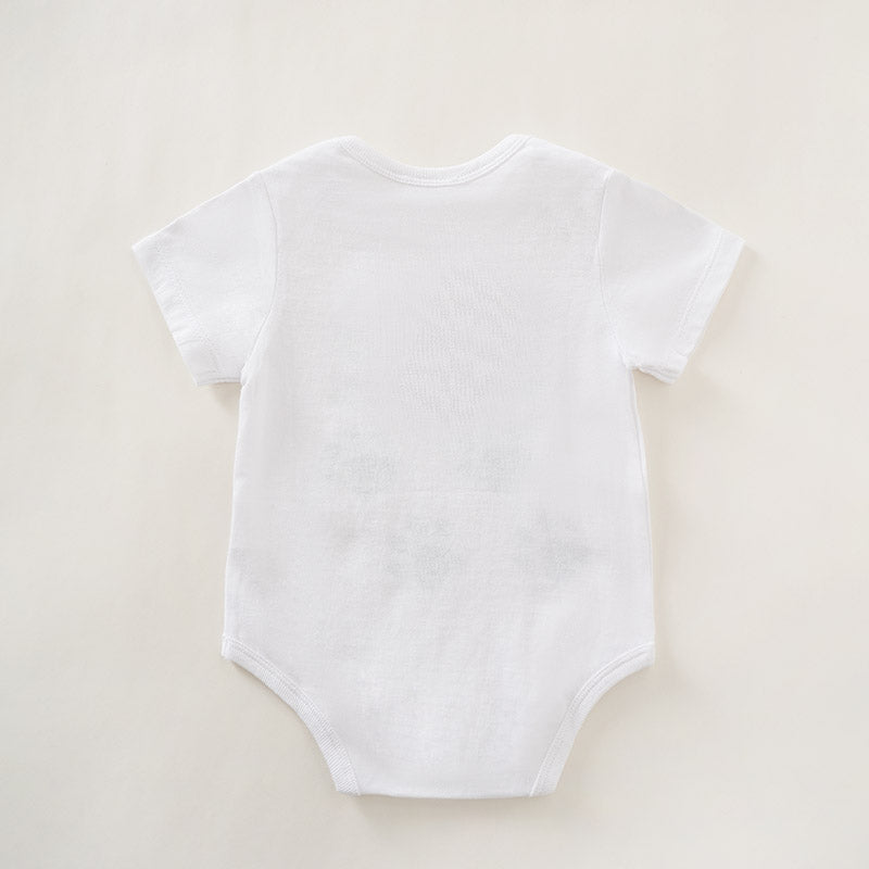 newborn baby romper unisex cat design