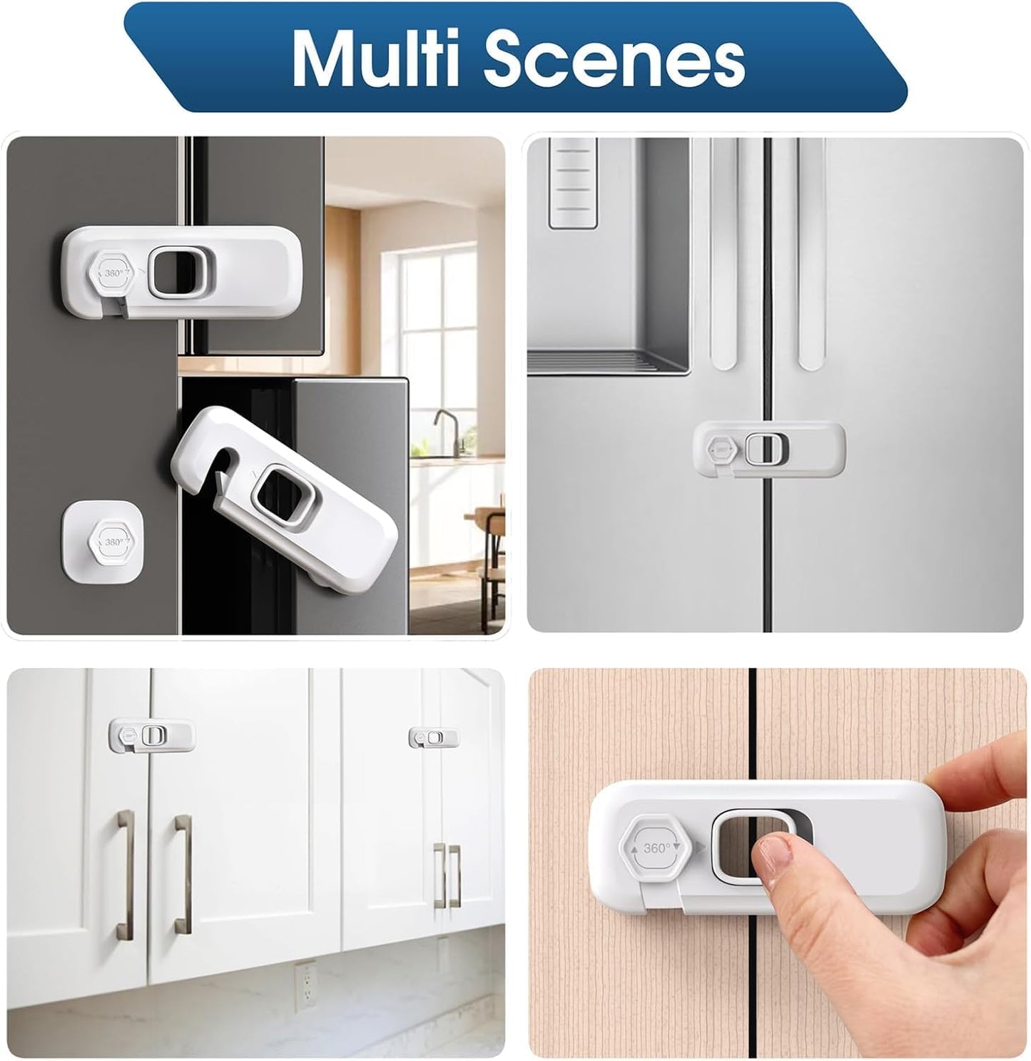 child proof refrigerator lock on fridge door