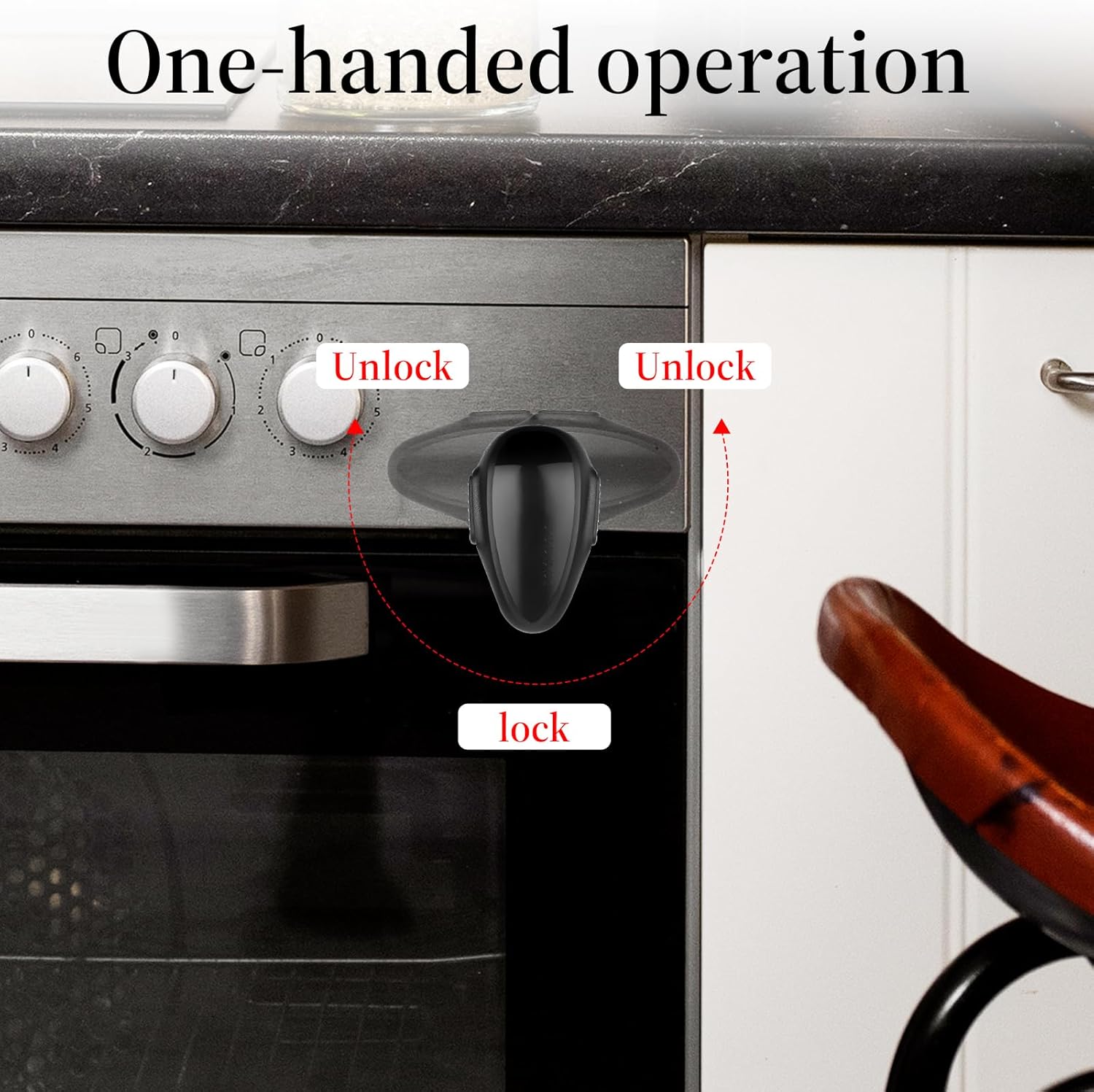 childproof oven door lock