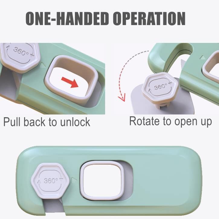 fridge lock set for toddler safety