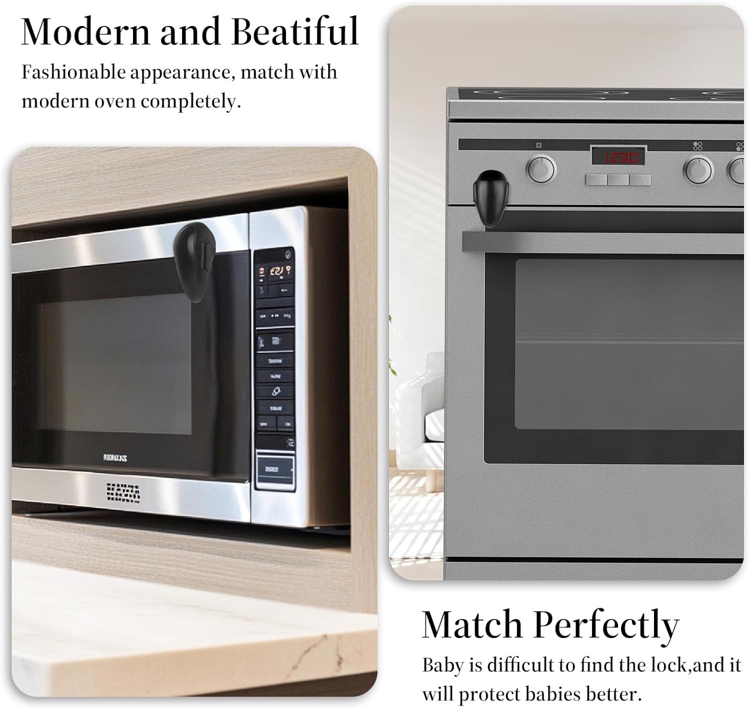 heat resistant oven door safety lock