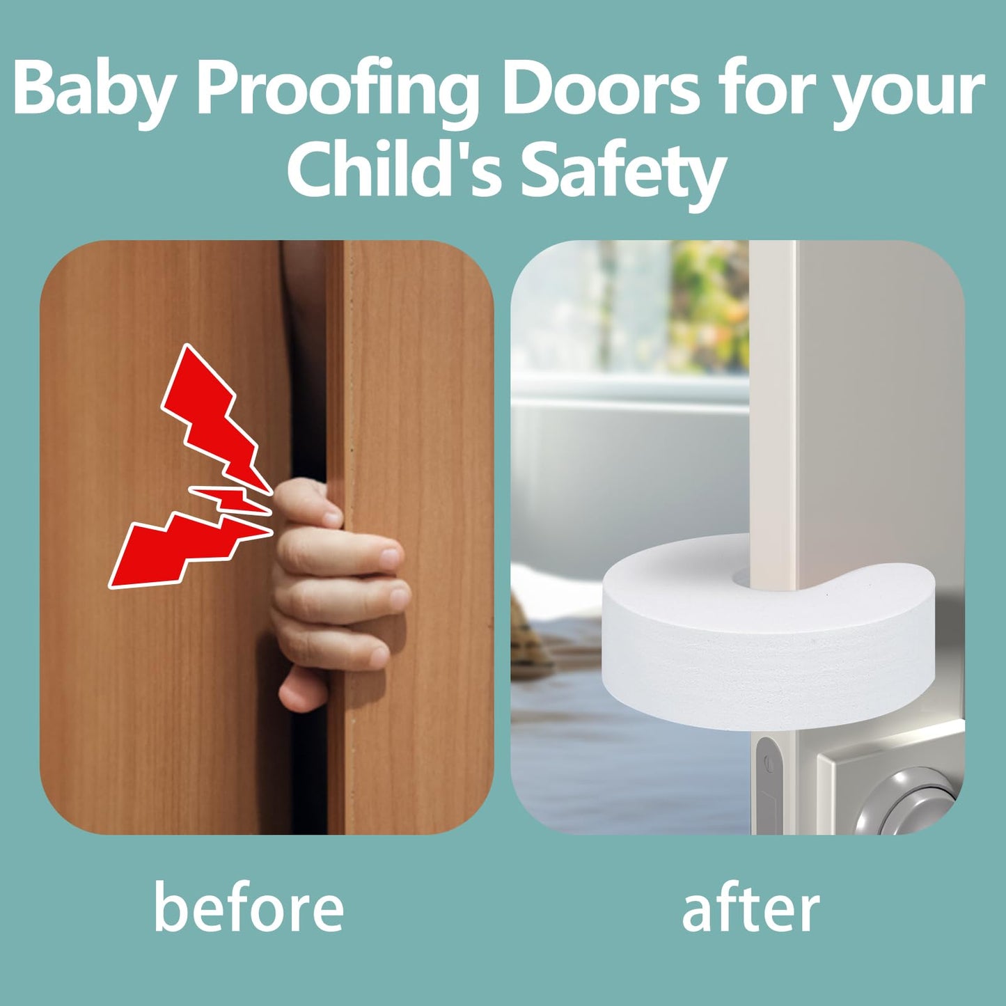 child safety door slam stopper