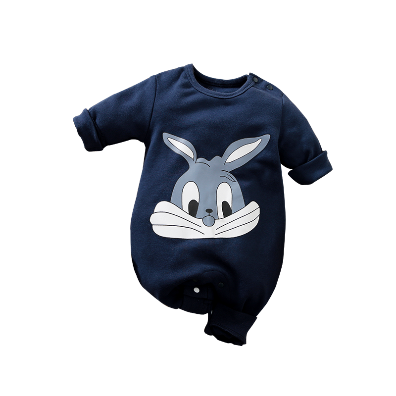 Blue Rabbit Baby Romper