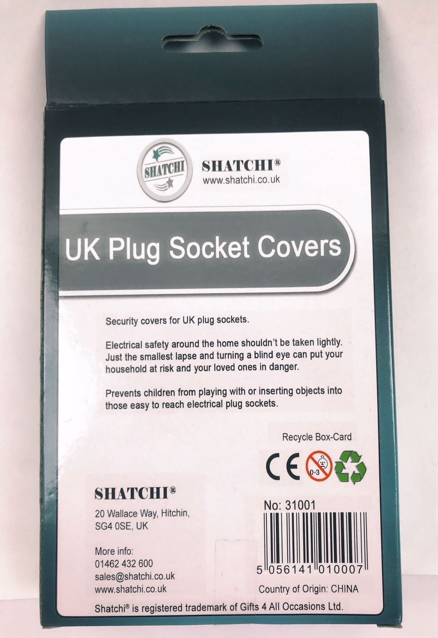 12 X PLUG SOCKET COVER PROTECTOR BABY CHILD SAFETY Electric Insert MAINS SOCKET