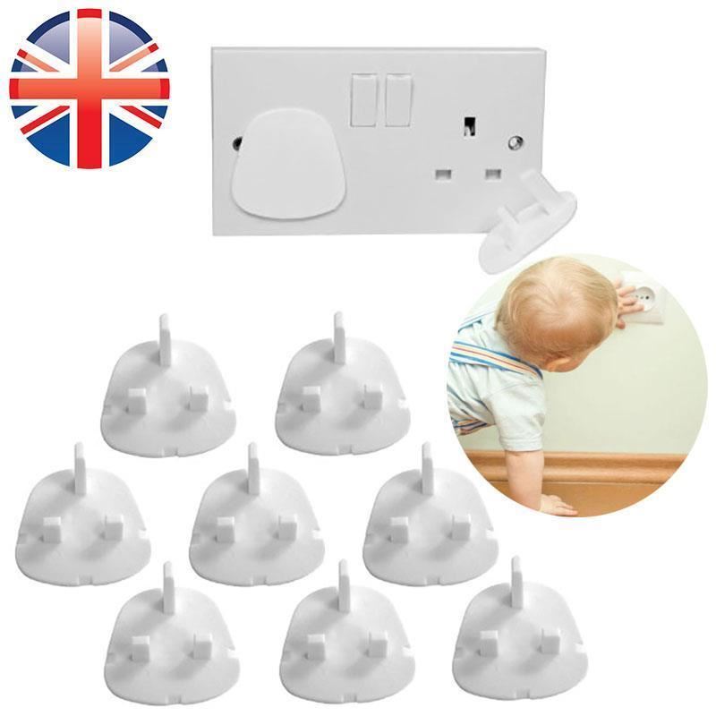 12 X PLUG SOCKET COVER PROTECTOR BABY CHILD SAFETY Electric Insert MAINS SOCKET