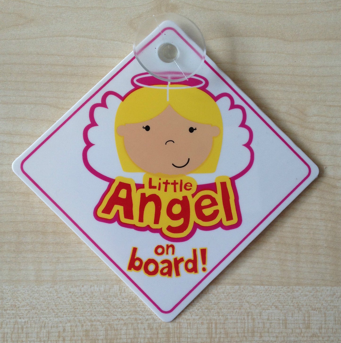 BABY ON BOARD CHILD SAFETY WITH SUCTION CUPS CAR VEHICLE SIGNS CHILD ON BOARD