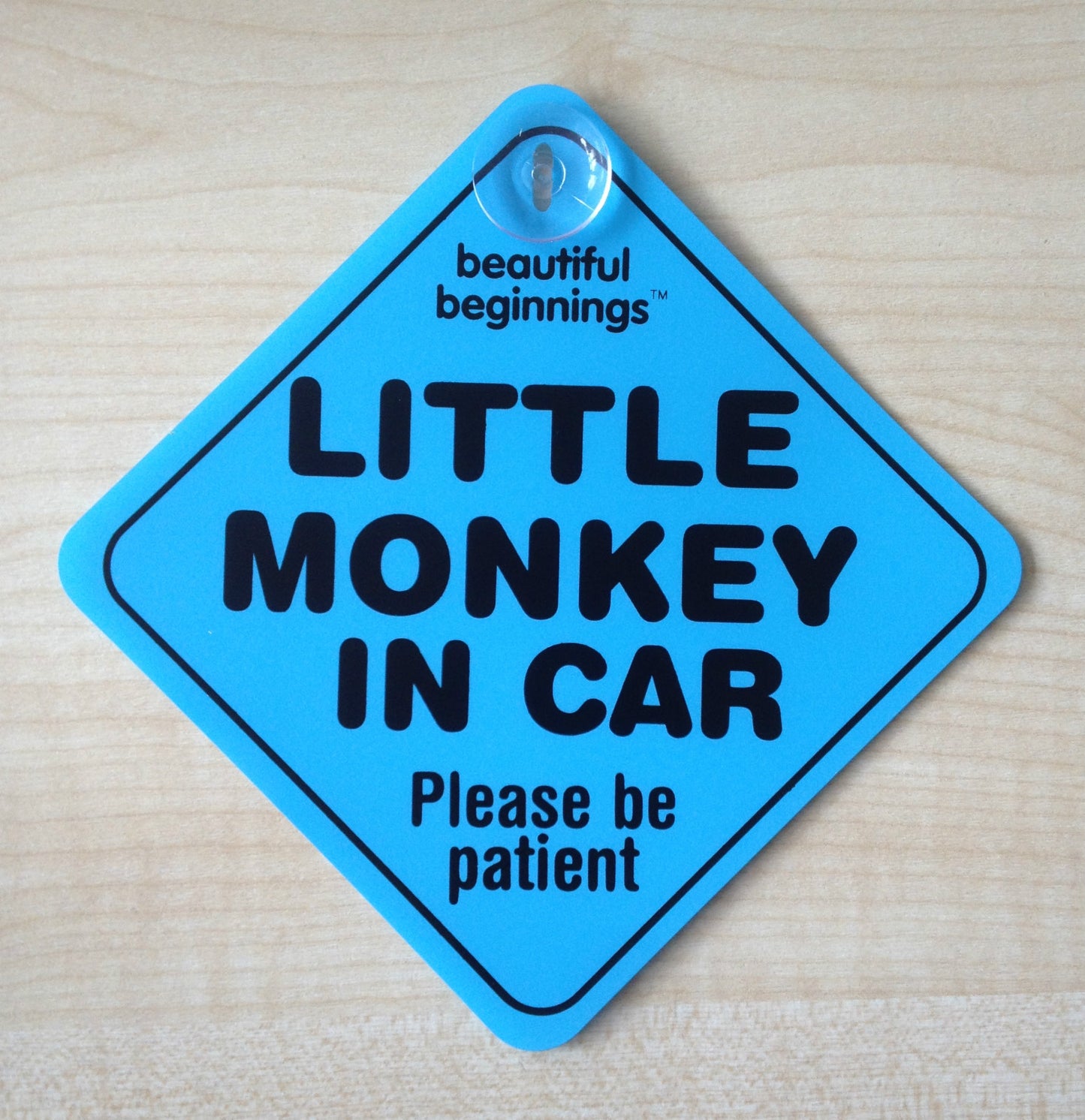 BABY ON BOARD CHILD SAFETY WITH SUCTION CUPS CAR VEHICLE SIGNS CHILD ON BOARD