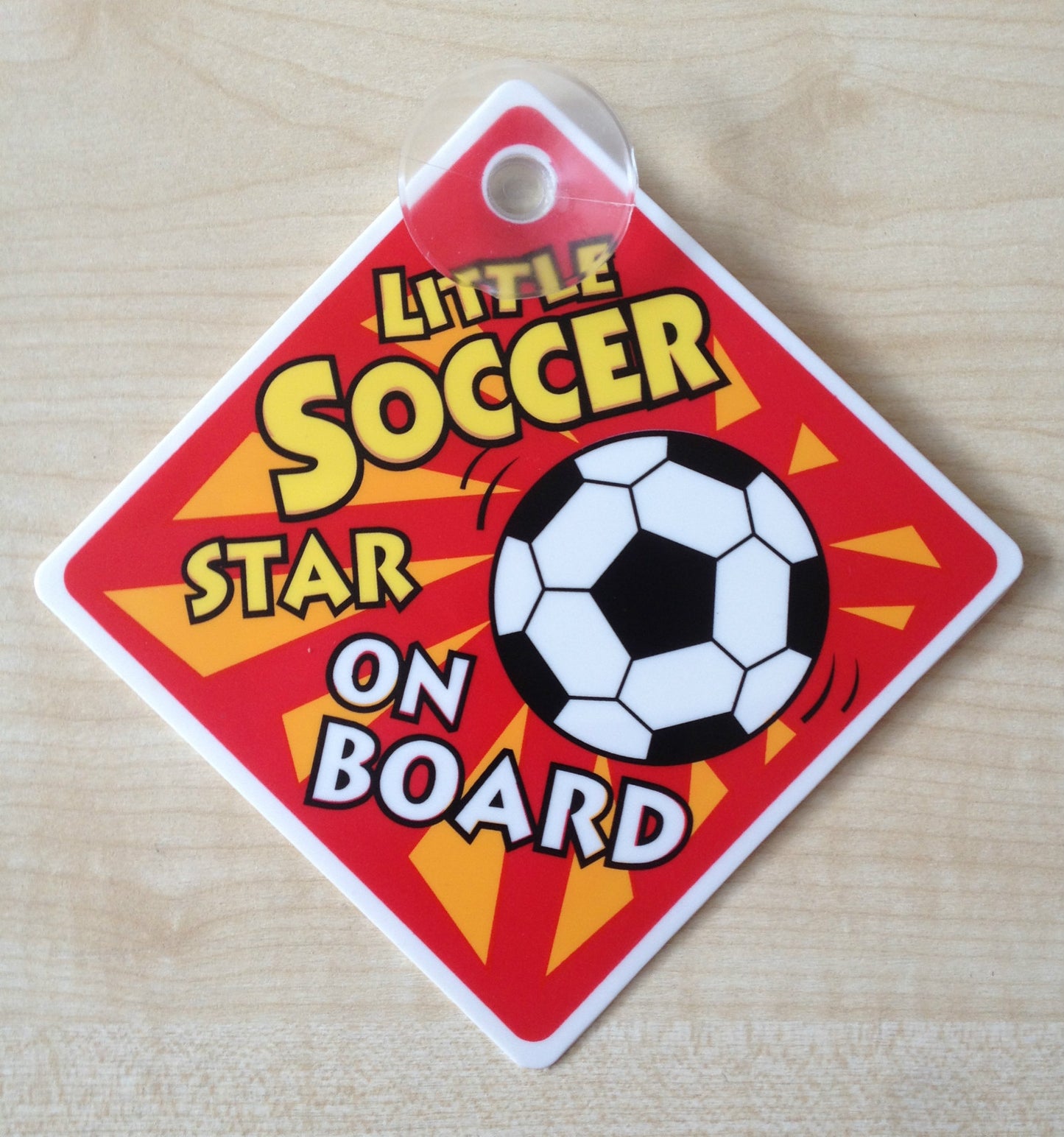 BABY ON BOARD CHILD SAFETY WITH SUCTION CUPS CAR VEHICLE SIGNS CHILD ON BOARD