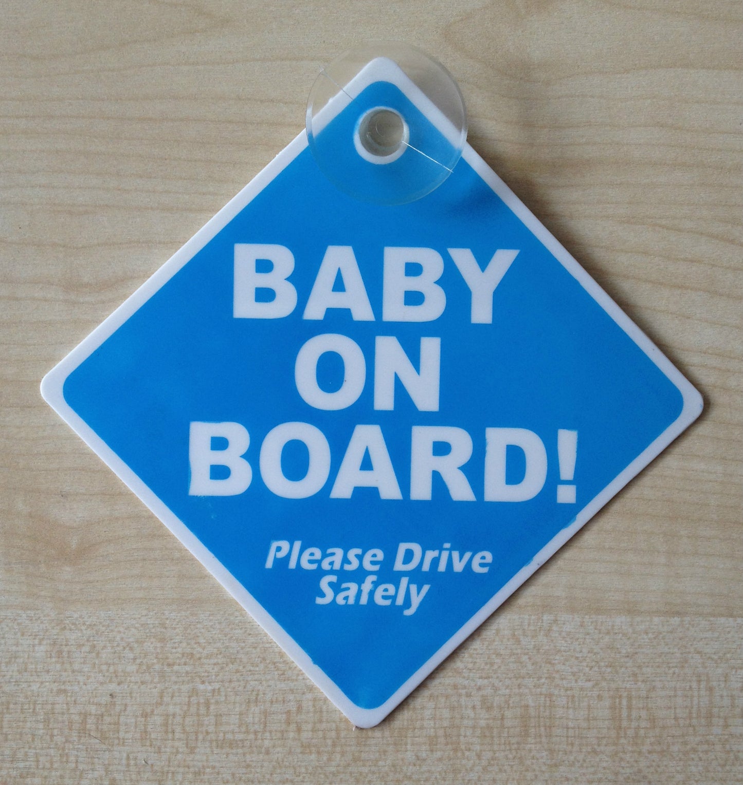 BABY ON BOARD CHILD SAFETY WITH SUCTION CUPS CAR VEHICLE SIGNS CHILD ON BOARD