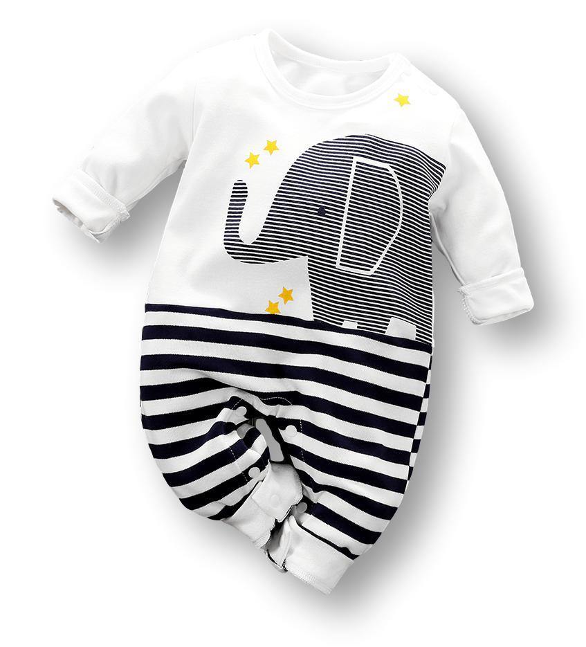 Elephant Babysuit Romper - Bambinos