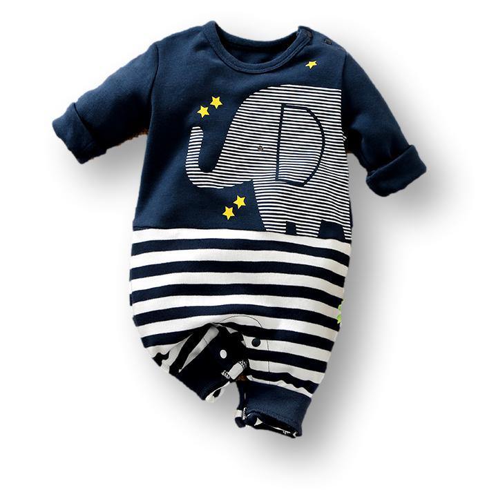 Elephant Babysuit Romper - Bambinos