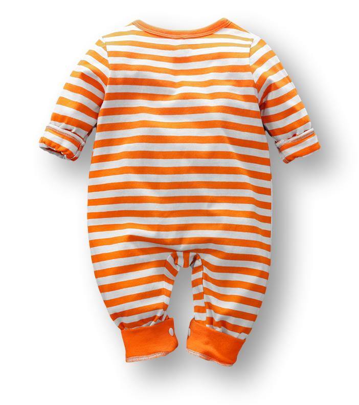 Orange Fox Babysuit Romper - Bambinos