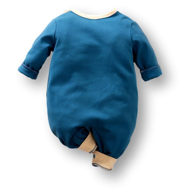 Fox Babysuit With Bib Romper - Bambinos