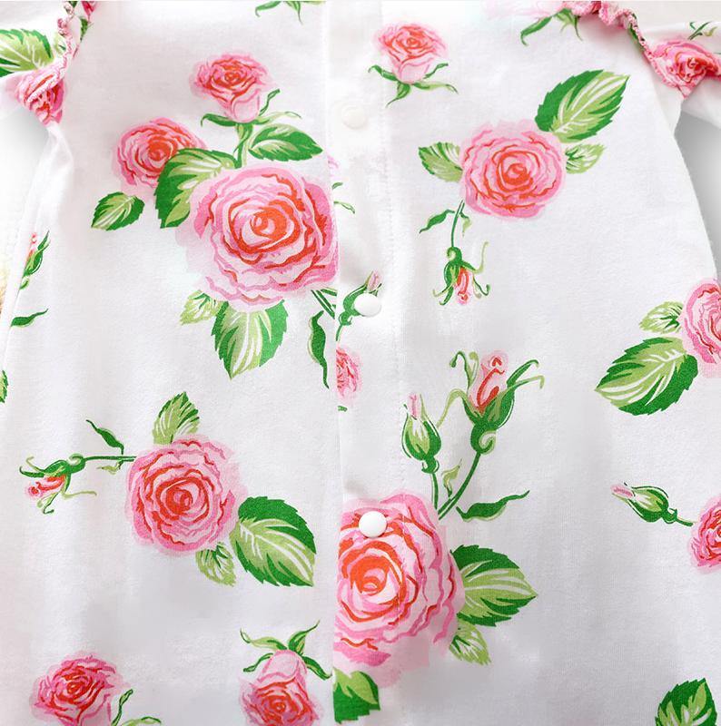 Rose Babysuit Romper - Bambinos