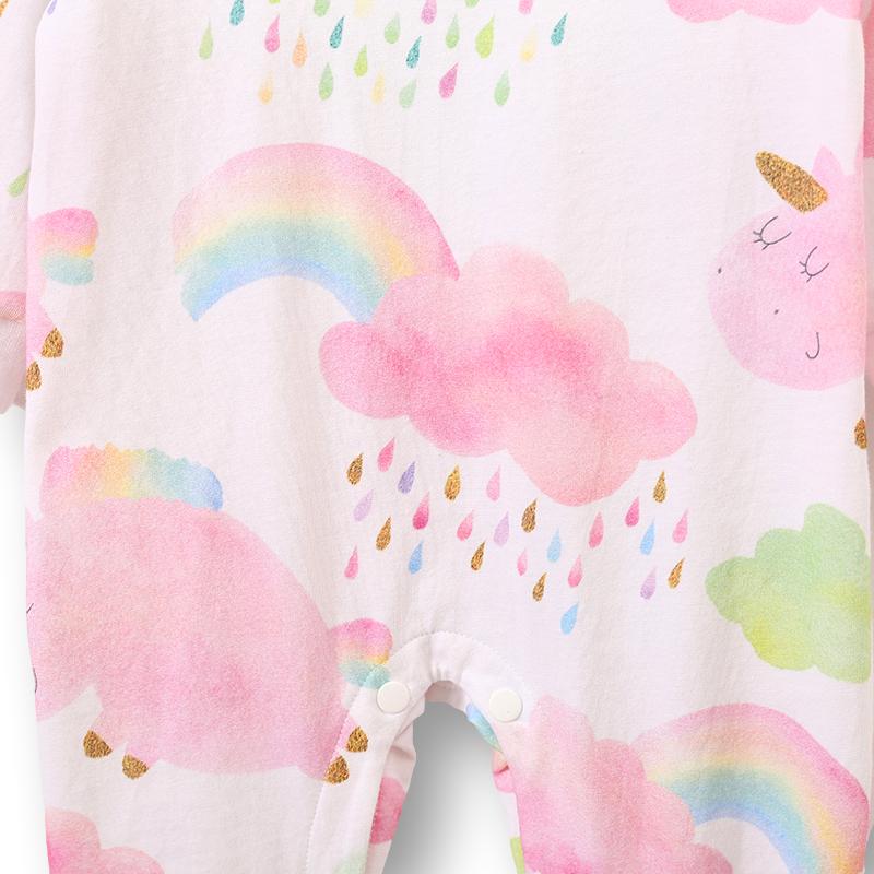 Rainbows and Clouds Romper