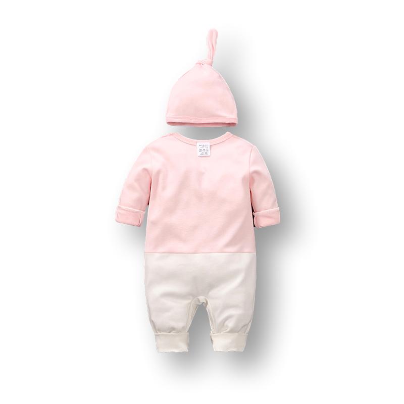 Pink Bunny Romper with Free Hat