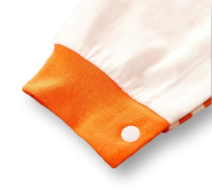 Orange Fox Babysuit Romper - Bambinos