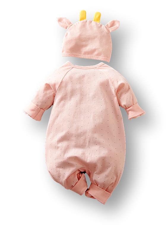 Giraffe Mum Romper with Free Hat