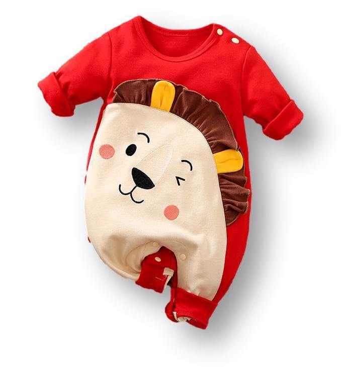 Hedgehog Face Romper - Bambinos